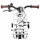 vidaXL Kinderfahrrad 12 Zoll weiß