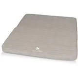 Knuffelwuff Faltbare Reisematte Roanoke Grau 140 x 120 cm