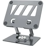 360° Drehbarer Tablet-ständer Für Desktop-computer, Stabiler Tablet-ständer Mit Verdickter Metallbasis Für Smartphones