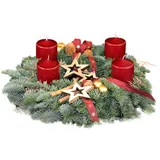 Tchibo - Adventskranz - bordeaux