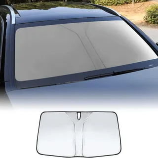 HLBYCSM Sonnenschutz Auto Frontscheibe für VW Passat Variant Passat B6 Variant Passat B7 2000-2023 2024, Faltbar UV-Schutz Auto Sonnenschirm Innen Auto Windschutzscheibe Sonnenblende,Silver
