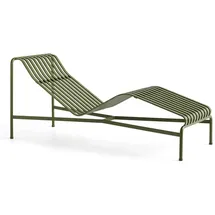 HAY Palissade Chaise Longue Liegestuhl olivgrün