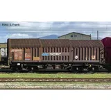 PIKO H0 58293 H0 2er-Set Teleskopwagen der DB Cargo