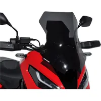 Ermax Windschutzscheibe Sport Acrylic durchsichtig Schwarz für Honda X-ADV 750 2021-