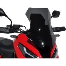 Ermax Windschutzscheibe Sport Acrylic durchsichtig Schwarz für Honda X-ADV 750 2021-
