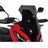 Ermax Windschutzscheibe Sport Acrylic durchsichtig Schwarz für Honda X-ADV 750 2021-