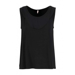 Blutsgeschwister Top Sporty Romance - perroquet noir XL