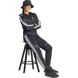 adidas Women's Boldblock Track Suit Trainingsanzug, Black/White, L