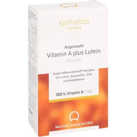 hansa naturheilmittel gmbh Sanhelios Augenwohl Vitamin A plus Lutein Kapseln
