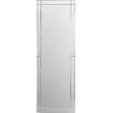 Xora Standspiegel, Silber, Holzwerkstoff, rechteckig, 55x160x48 cm, Fsc, Ganzkörperspiegel, Spiegel, Standspiegel