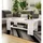 akord furniture factory Couchtisch Kami Weiß Holzwerkstoff 120 x 45 x 50 cm