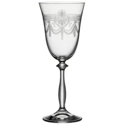 6er Set BOHEMIA Cristal Weinglas Rosalie 250 ml Kristall, Kristalloptik Transparent Klar