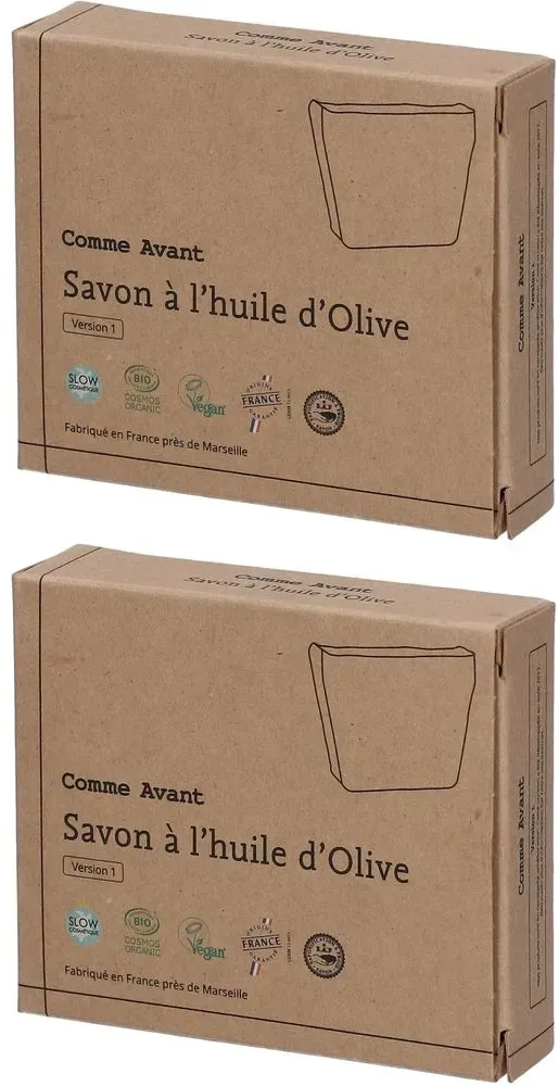 Comme Avant Natuurlijke Olijfoliezeep 2x100 g Zeep