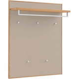 VOSS MÖBEL Garderobenpaneel V100 Lack Beige Sand