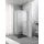 Kermi Pasa XP Seitenwand PXTWD090201UK 90x200cm, silber mattglanz, ESG Opaco, auf Duschwanne