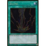 PGL2-DE048 - Raigeki - Gold Rare - DE - im Set mit Ultrapro Toploader - Yugioh