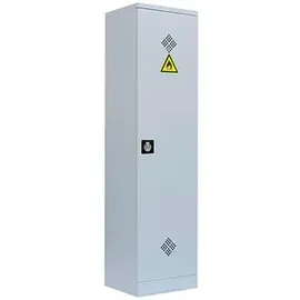 Lüllmann Umweltschrank 566240 lichtgrau 50,0 x 42,2 x 195,0 cm, aufgebaut, 1 St.