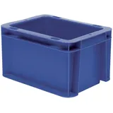 FP Transportstapelbehälter blau L200xB150xH120mm Wände/Boden geschl. PP LA-KA-PE