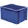 FP Transportstapelbehälter blau L200xB150xH120mm Wände/Boden geschl. PP LA-KA-PE