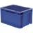 FP Transportstapelbehälter blau L200xB150xH120mm Wände/Boden geschl. PP LA-KA-PE