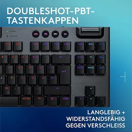 Logitech G915 X LIGHTSPEED TKL, schwarz,