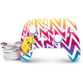 PowerA Pikachu Vibrant Controller Gelb Nintendo Switch
