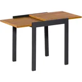 Merxx Balkonausziehtisch 130 x 65 x 75 cm natur/grau