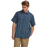 BILLABONG Sundays Jacquard Kurzarmhemd Blau S