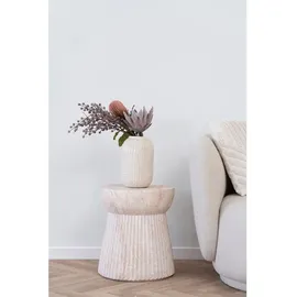 VCM Beistelltisch Bonn Clayfibre Clay Brown