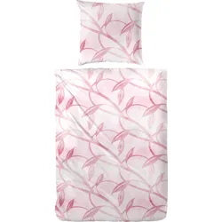 Primera Bettwäsche »Alwina«, mit Ranken Primera rosa B/L: 155 cm x 220 cm
