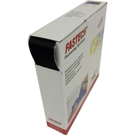 FASTECH® B50-SK-ETN32CB25 Klettband zum Aufkleben Hotmelt Mikrohaken (L x B) 25m x 50mm Schwarz 25 m