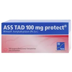 ASS TAD 100 mg protect magensaftresistent Filmtabletten