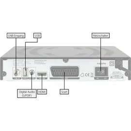Megasat HD 601 V4 Satellit Full HD Schwarz