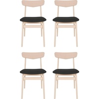 Hammel Furniture Esszimmerstuhl »Findahl by Mosbøl«, 4 St., (Set, 2/4 Stk), Massivholz, gepolsterte Sitzfläche, versch. Farben