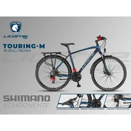 licorne bike gmbh Premium Touring Trekkingrad 28 Zoll RH 0 cm blau