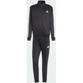 adidas 3 Stripes Trainingsanzug Schwarz XXL