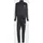 adidas 3 Stripes Trainingsanzug Schwarz XXL