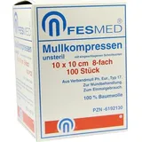 Fesmed Verbandmittel GmbH Mullkompressen ES 10 x 10 cm 100 St.