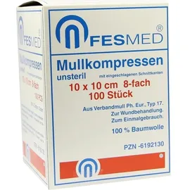 Fesmed Verbandmittel GmbH Mullkompressen ES 10 x 10 cm 100 St.