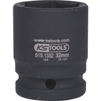 KS Tools 3/4" Sechskant-Kraft-Stecknuss, kurz, 32mm