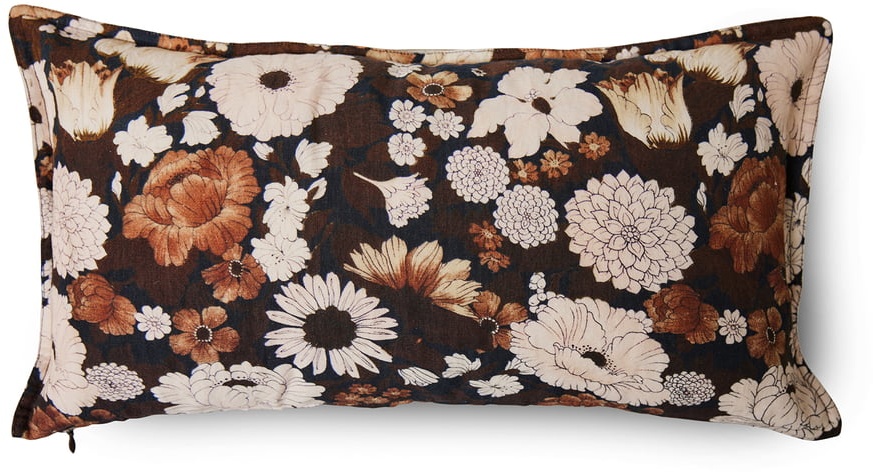 HKliving - Doris for HKLiving Kissen, 30 x 55 cm, floral