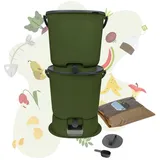 Skaza Exceeding Expectations Skaza Biomülleimer Bokashi Essential 2er Set Olivegrün