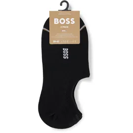 Boss 2P LC Iconic CC W Sneakersocken 2 Paar Schwarz 35-38