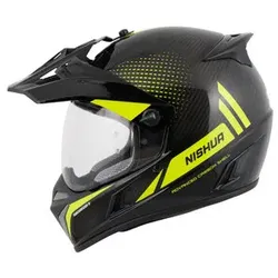 Nishua Enduro Carbon Enduro Helm schwarz, S
