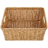 Artibetter 1stk Aufbewahrungskorb Aus Rattan Kunststoff Brot K?rbe Woven Besteck Halter Eingangsbereich Korb Algen Lagerung Box Spielzeugkorb Für Kinder Kleiderkorb Wäschekorb Schrank Plastik