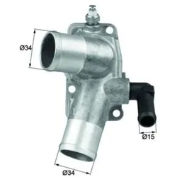 Thermostat Kühlmittel MAHLE TI 42 92D für Opel Vectra B Caravan Omega