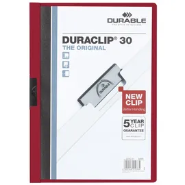 Durable Schnellhefter A4 rot