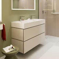 Hansgrohe Xilesa E Waschtischunterschrank 2 Schubkästen, sandbeige matt