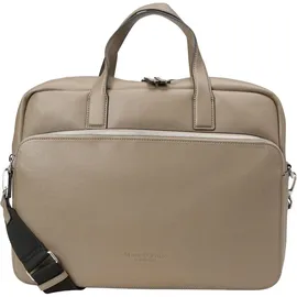 Marc O'Polo Businesstasche Laptoptasche mit Laptopfach Fred Business Bag Pavestone taupe - Taupe/Braun