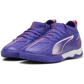 Puma Ultra 5 Match IT Mid Kinder Lapis Lazuli/Puma White/Sunset Glow 33